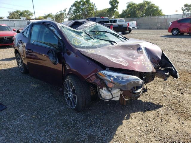 TOYOTA COROLLA L 2017 with VIN 5YFBURHE2HP581018 - Photo from auction
