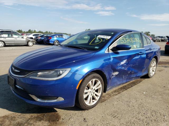 Photo 2 from auction – 2015 CHRYSLER 200 LIMITE with VIN 1C3CCCABXFN537576
