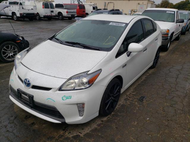 Photo 2 from auction – 2013 TOYOTA PRIUS PLUG with VIN JTDKN3DP2D3031256