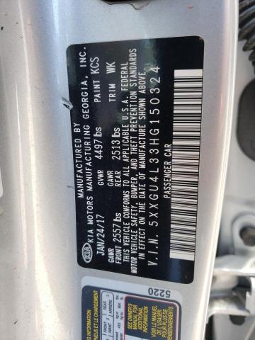 Photo 10 from auction – 2017 KIA OPTIMA EX with VIN 5XXGU4L33HG150324