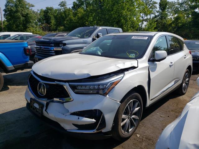 Photo 2 from auction – 2021 ACURA RDX TECHNO with VIN 5J8TC2H5XML003588
