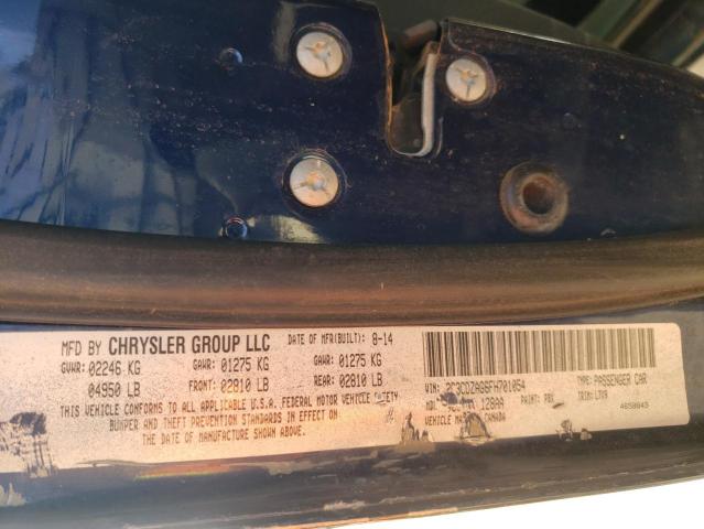 Photo 10 from auction – 2015 DODGE CHALLENGER with VIN 2C3CDZAG6FH701054