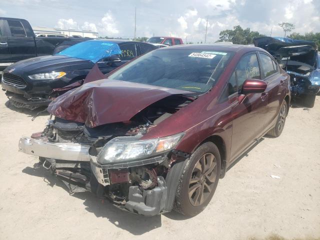 Photo 2 from auction – 2014 HONDA CIVIC EX with VIN 19XFB2F81EE084521