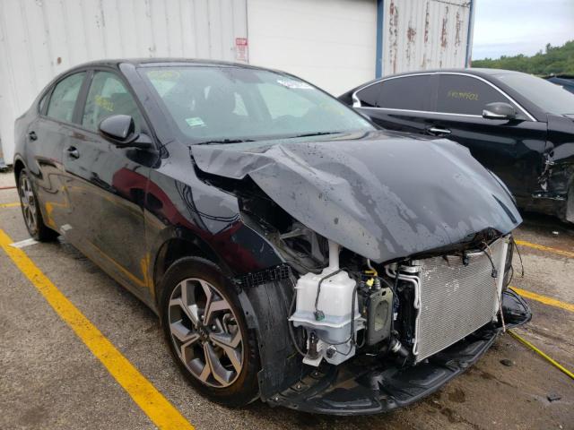 KIA FORTE FE 2021 with VIN 3KPF24ADXME336913 - Photo from auction
