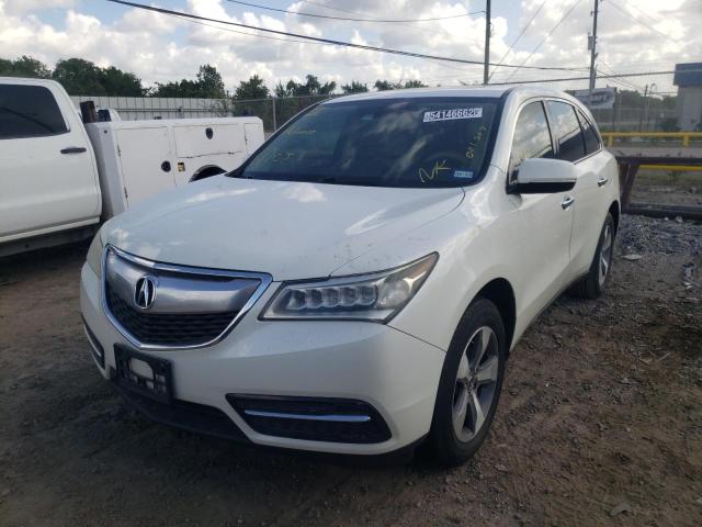 Photo 2 from auction – 2015 ACURA MDX with VIN 5FRYD3H25FB001507