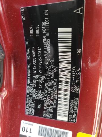 Photo 10 from auction – 2016 TOYOTA SIENNA LE with VIN 5TDKK3DC8GS762816