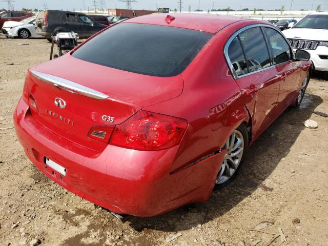Photo 4 from auction – 2008 INFINITI G35 with VIN JNKBV61E58M210491