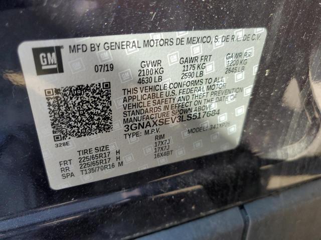 Photo 10 from auction – 2020 CHEVROLET EQUINOX LS with VIN 3GNAXSEV3LS517684