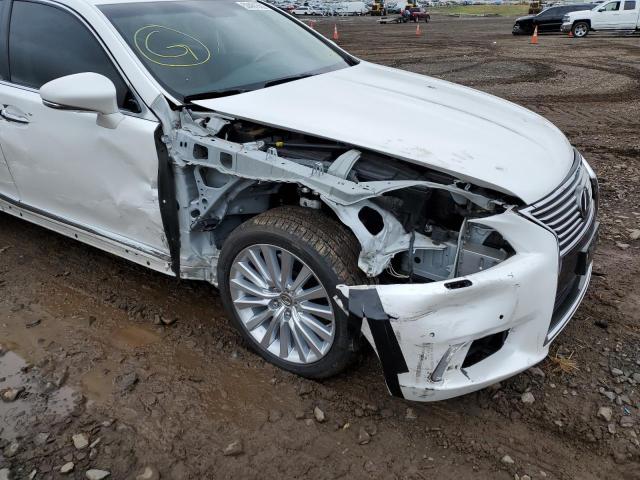 Photo 9 from auction – 2017 LEXUS LS 460 with VIN JTHCL5EF6H5027652