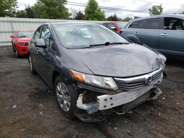 HONDA CIVIC LX 2012 with VIN 2HGFB2F56CH580374 - Photo from auction