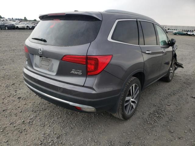 Photo 4 from auction – 2017 HONDA PILOT ELIT with VIN 5FNYF6H06HB087294