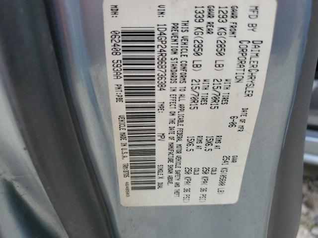 Photo 10 from auction – 2006 DODGE GRAND CARA with VIN 1D4GP24R96B736384