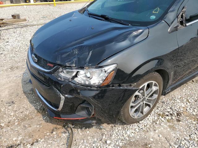 Photo 10 from auction – 2019 CHEVROLET SONIC LT with VIN 1G1JD5SB1K4108877