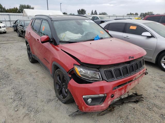 JEEP COMPASS LA 2019 with VIN 3C4NJCBB6KT615001 - Photo from auction