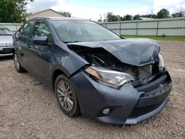 TOYOTA COROLLA L 2014 with VIN 5YFBURHEXEP033215 - Photo from auction