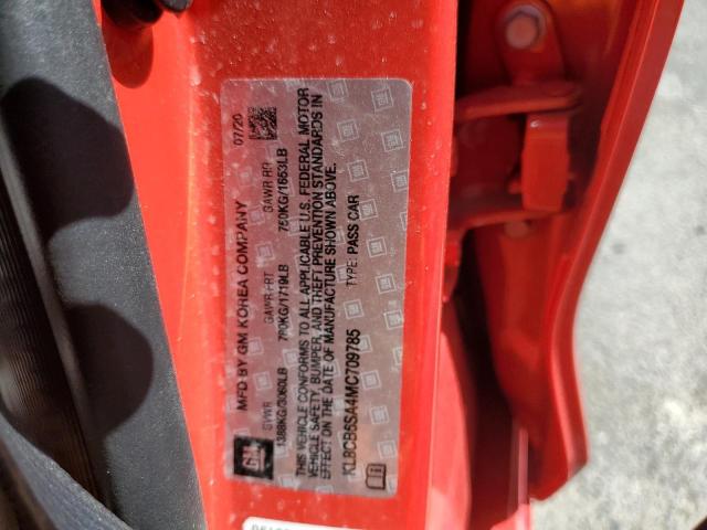 Photo 10 from auction – 2021 CHEVROLET SPARK LS with VIN KL8CB6SA4MC709785
