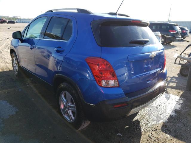 Photo 3 from auction – 2016 CHEVROLET TRAX 1LT with VIN KL7CJLSB9GB689641