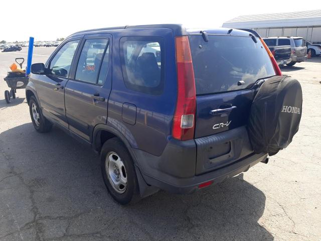Photo 3 from auction – 2004 HONDA CR-V LX with VIN JHLRD68414C022537