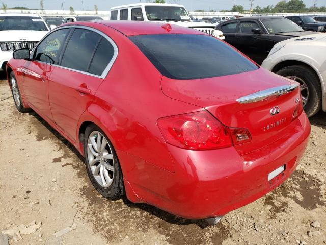 Photo 3 from auction – 2008 INFINITI G35 with VIN JNKBV61E58M210491