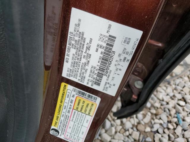 Photo 10 from auction – 2016 FORD FUSION with VIN 3FA6P0PU4GR229134