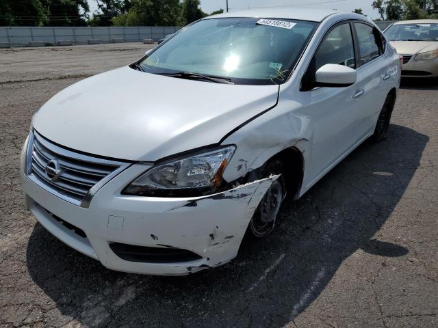 Photo 2 from auction – 2014 NISSAN SENTRA S with VIN 3N1AB7AP8EY259077