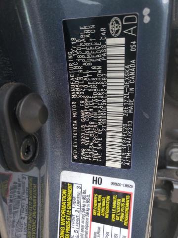 Photo 10 from auction – 2019 TOYOTA COROLLA L with VIN 2T1BURHEXKC221583
