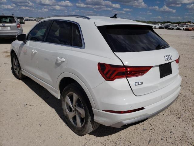 Photo 3 from auction – 2022 AUDI Q3 PREMIUM with VIN WA1AUCF37N1002853