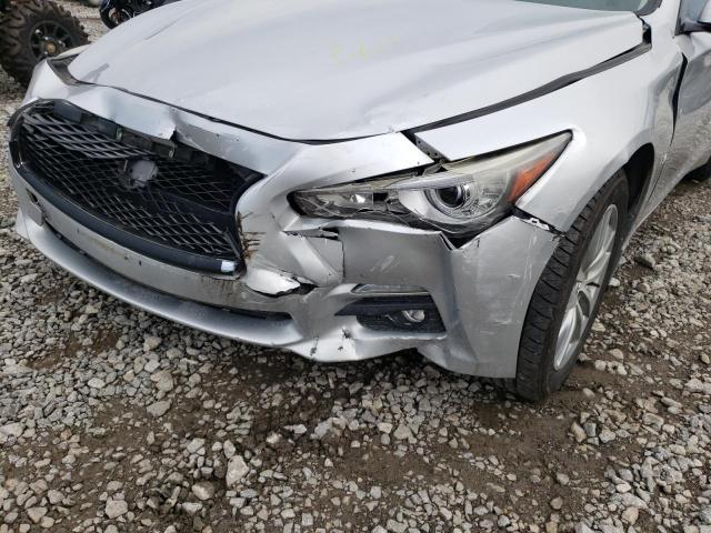 Photo 9 from auction – 2014 INFINITI Q50 BASE with VIN JN1BV7AR6EM699248