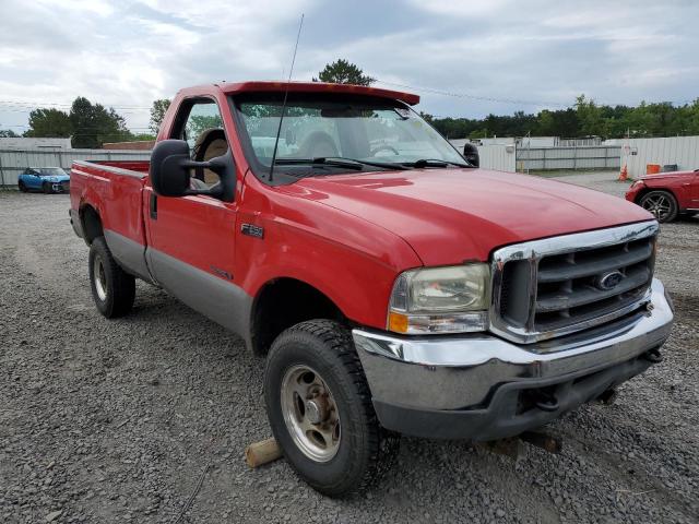 FORD F250 SUPER 2002 with VIN 1FTNF21F02EA70235 - Photo from auction