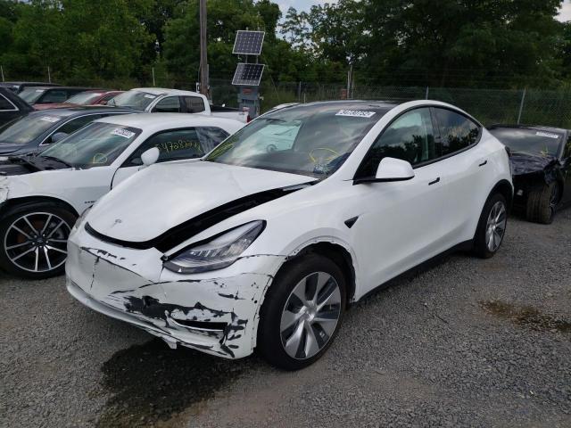 Photo 2 from auction – 2021 TESLA MODEL Y with VIN 5YJYGDEE3MF279039