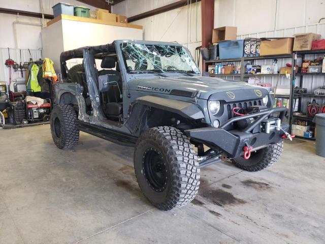 JEEP WRANGLER U 2014 with VIN 1C4BJWFG4EL290990 - Photo from auction