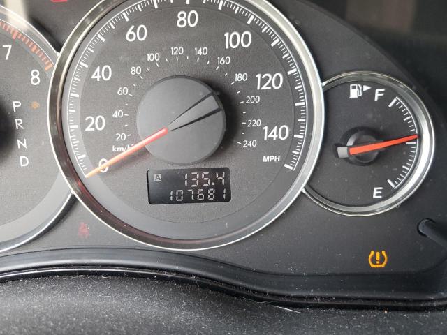 Photo 8 from auction – 2009 SUBARU LEGACY 2.5 with VIN 4S3BL616397212045