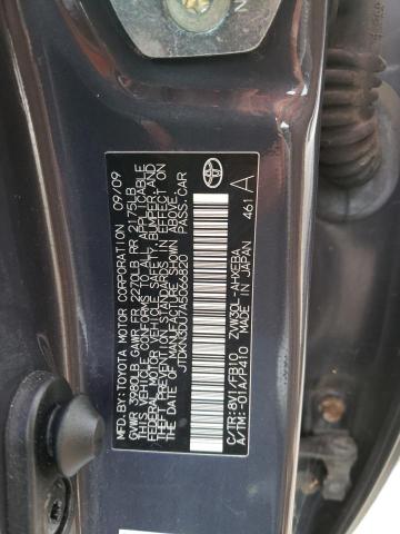 Photo 10 from auction – 2010 TOYOTA PRIUS with VIN JTDKN3DU7A5066820