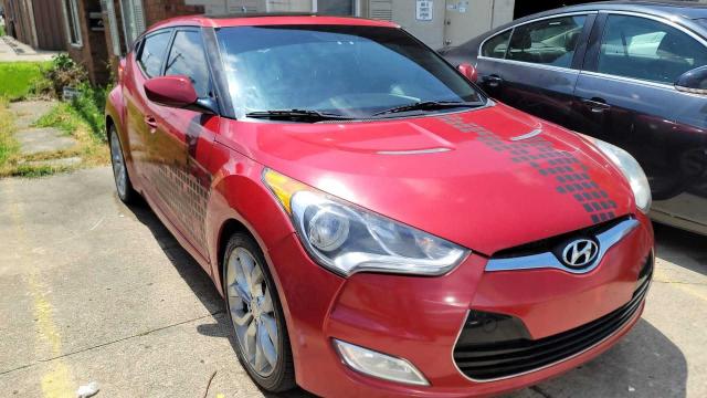 HYUNDAI VELOSTER 2013 with VIN KMHTC6AD6DU149595 - Photo from auction