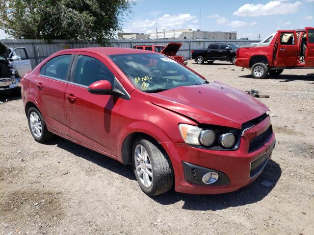 CHEVROLET SONIC LT 2014 with VIN 1G1JC5SH7E4151681 - Photo from auction