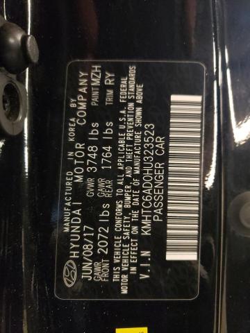 Photo 10 from auction – 2017 HYUNDAI VELOSTER with VIN KMHTC6AD0HU323523