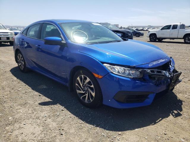 HONDA CIVIC EX 2017 with VIN 2HGFC2F74HH525427 - Photo from auction
