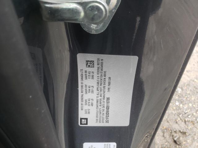 Photo 10 from auction – 2013 CHEVROLET CAMARO SS with VIN 2G1FS3DW4D9118786