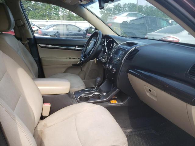 Photo 5 from auction – 2013 KIA SORENTO LX with VIN 5XYKT3A63DG353126
