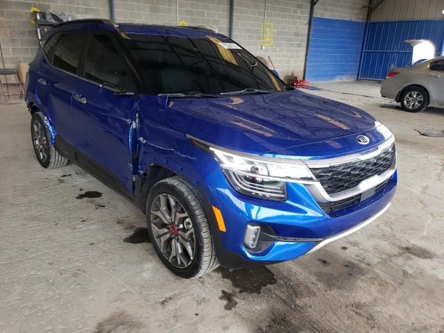KIA SELTOS SX 2021 with VIN KNDETCA23M7105756 - Photo from auction