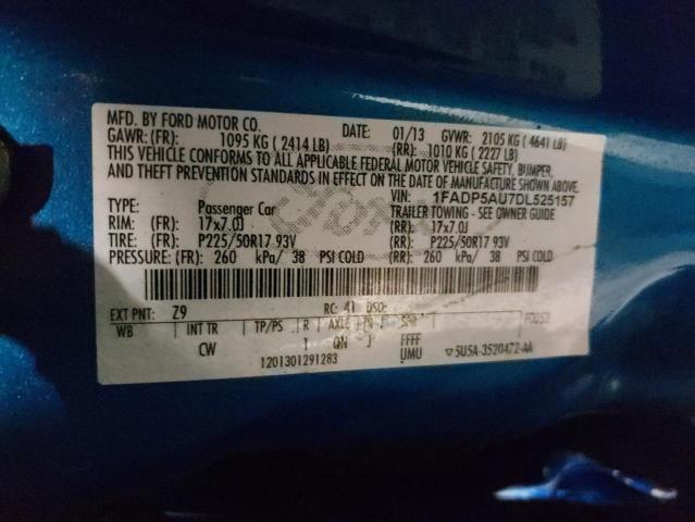 Photo 10 from auction – 2013 FORD C-MAX SE with VIN 1FADP5AU7DL525157