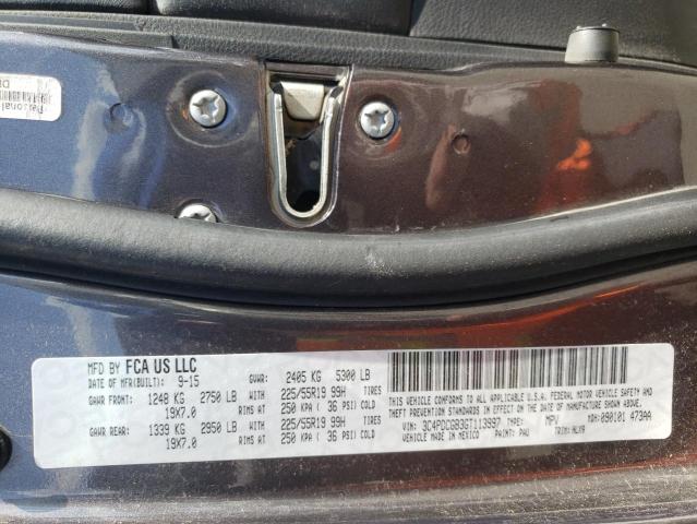 Photo 10 from auction – 2016 DODGE JOURNEY CR with VIN 3C4PDCGB3GT113997
