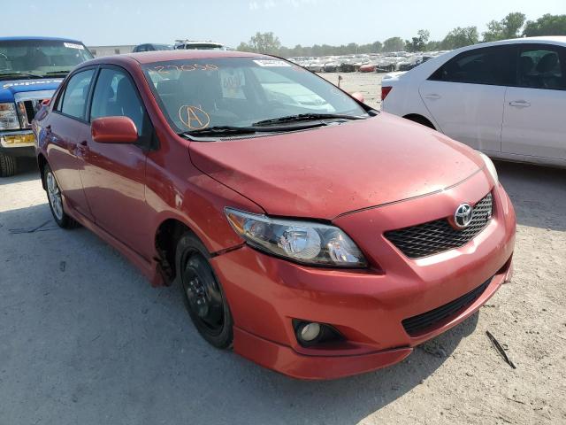 TOYOTA COROLLA BA 2009 with VIN 1NXBU40EX9Z127050 - Photo from auction