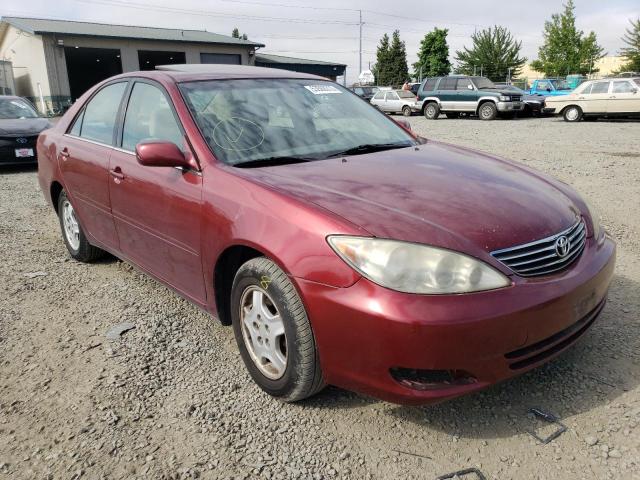 TOYOTA CAMRY 4D 2 2005 with VIN JTDBE32K153004929 - Photo from auction
