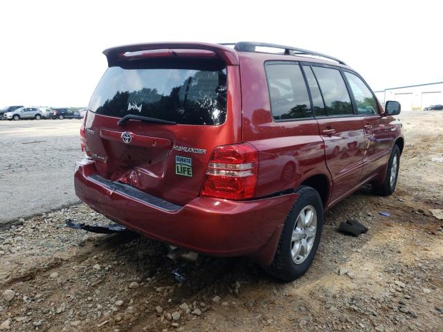 Photo 4 from auction – 2001 TOYOTA HIGHLANDER with VIN JTEHF21A310034628