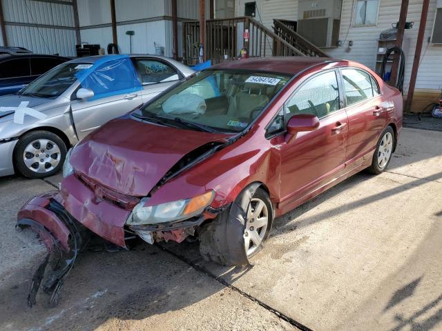 Photo 2 from auction – 2008 HONDA CIVIC LX with VIN 2HGFA16588H535960