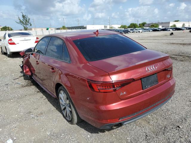 Photo 3 from auction – 2018 AUDI A4 PREMIUM with VIN WAUKMAF40JA099201