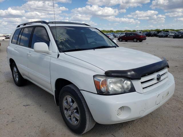 TOYOTA HIGHLANDER 2004 with VIN JTEGD21A440092124 - Photo from auction