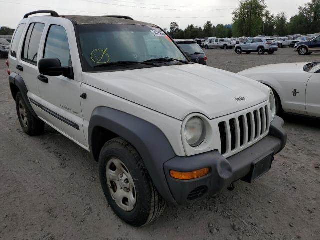 Photo 1 from auction – 2003 JEEP LIBERTY SP with VIN 1J4GL48K33W664680
