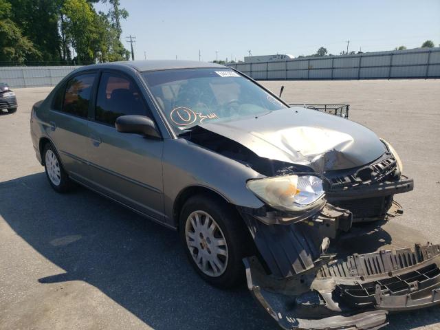 Photo 1 from auction – 2004 HONDA CIVIC LX with VIN 2HGES16534H616092